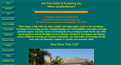 Desktop Screenshot of anytimegutter.com